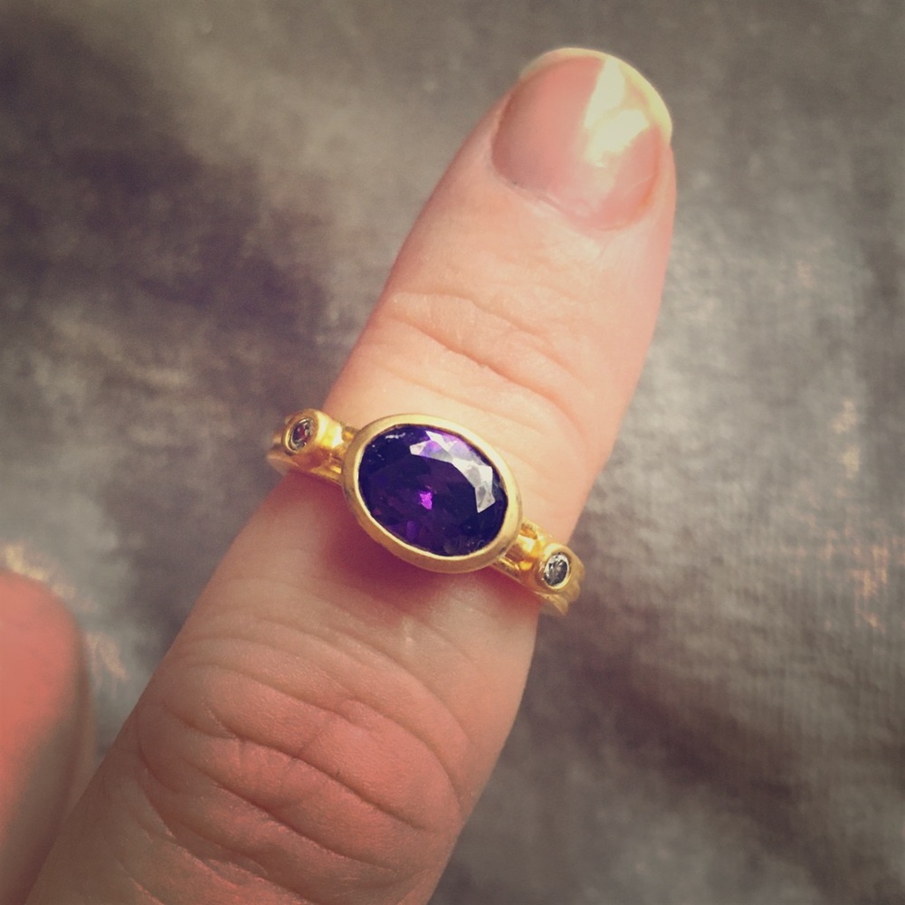 Beautiful Gold-Colored Ring